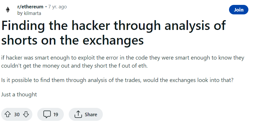 Cryptanalysis of the DAO exploit & Multi-Stage Attack